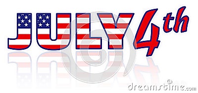 4th of July - Independence Day Stock Photo