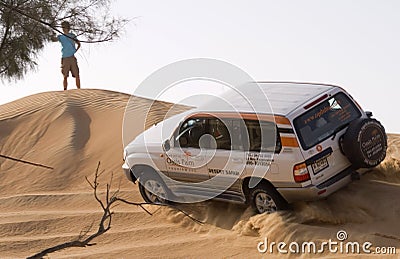 4wd desert safari Editorial Stock Photo