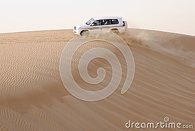 4wd desert safari Editorial Stock Photo