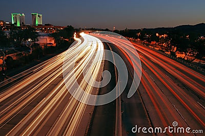 5 Freeway Stock Photo