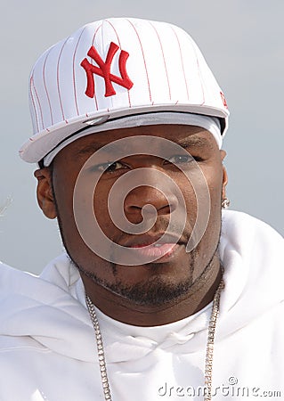 50 Cent Editorial Stock Photo