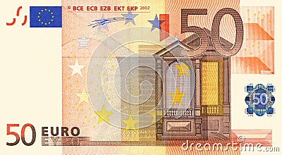 50 Euro Stock Photo