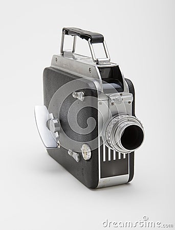 8mm Movie Camera Stock Photo