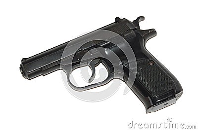 9mm Gun Stock Photo