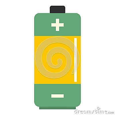 AA Alkaline battery icon isolated Vector Illustration