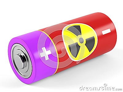 AA size batteries Stock Photo