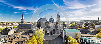 City of Aachen, Germany Stock Photo