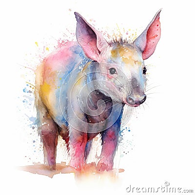 aardvark Generative Ai Stock Photo