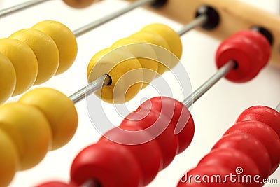 Abacus Detail Stock Photo