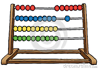 Abacus (vector) Vector Illustration