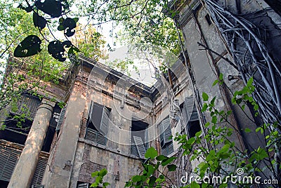 Abandon House Stock Photo