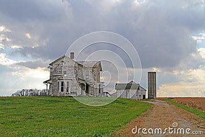 Farm House Stock Photo