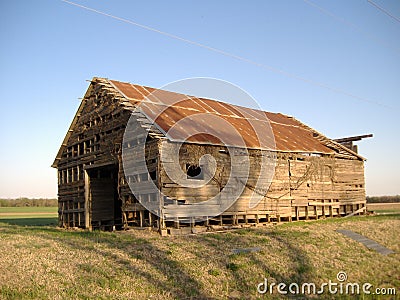 Abandoned Barn 1 Stock Photo