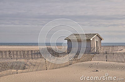 Abandoned Beach Stock Photo