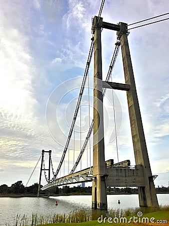 Abandoned Bridge Putrajaya Stock Photo
