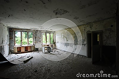 Abandoned building Stock Photo