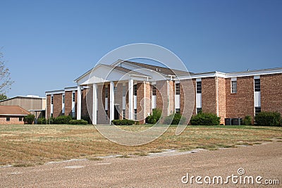 Abandoned Building At Former Religious Seminary School Stock Photo