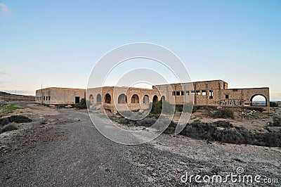 Abandoned Buildings Stock Photo