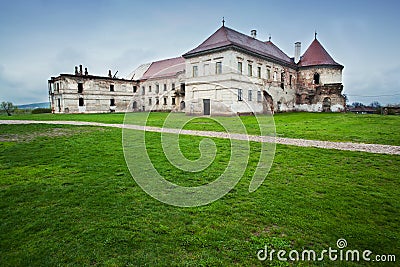 Abandoned castle Stock Photo