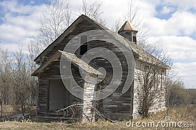 Abandoned church Stock Photo