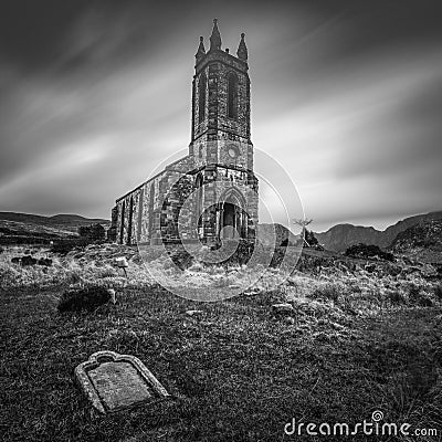 Abandoned Church Stock Photo