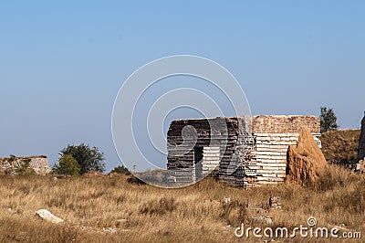 Abandoned factory Stock Photo