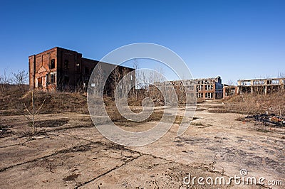 Abandoned Factory - Youngstown, Ohio Stock Photo