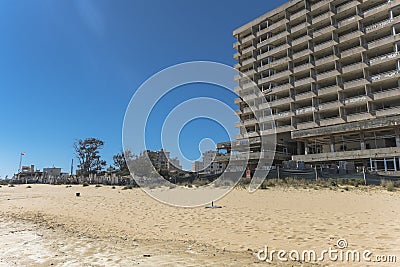 Varosha the abandoned Ghost city in Famagusta Editorial Stock Photo