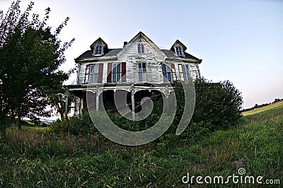 Abandoned house Stock Photo