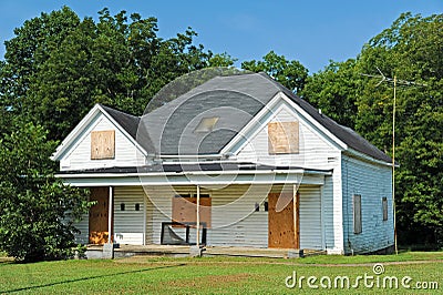 Abandoned House Stock Photo