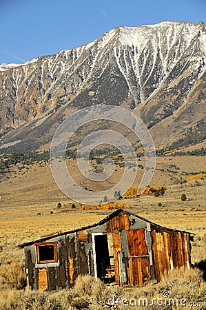 Abandoned House in Foothills 2 Stock Photo