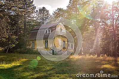 Abandoned house Stock Photo