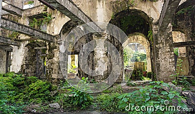 Abandoned house Stock Photo