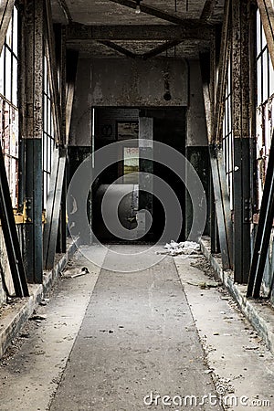 Abandoned Lace Factory - Scranton, Pennsylvania Stock Photo