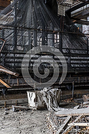 Abandoned Lace Factory - Scranton, Pennsylvania Stock Photo