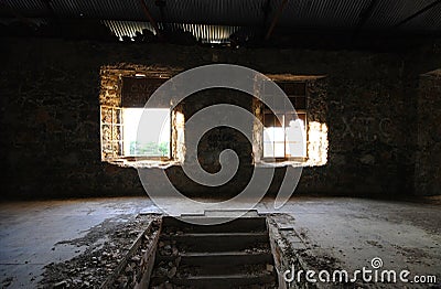 Abandoned place Stock Photo