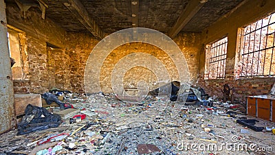 Abandoned place Stock Photo