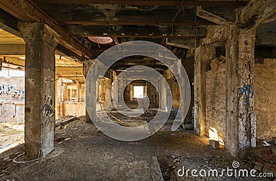 Abandoned place Stock Photo