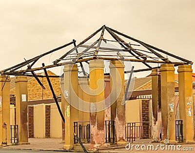 Abandoned structure image Stock Photo
