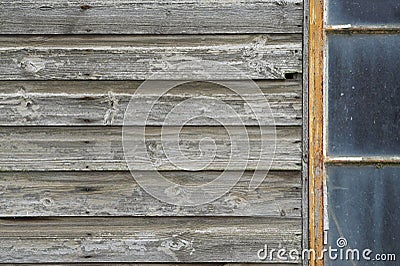 Abandoned Wooden Outbuilding Stock Photo
