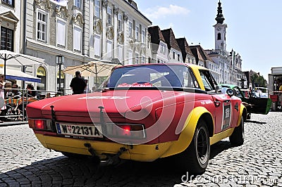 Abarth, vintage italian sportscar Editorial Stock Photo