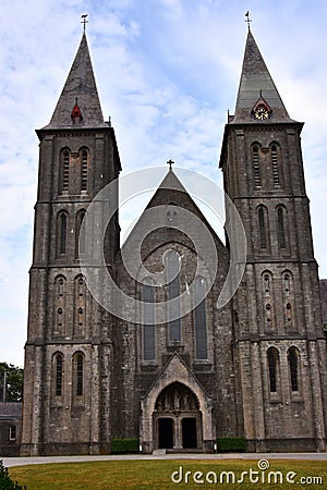 Abbey Maredsous in Walloon Belgium Stock Photo