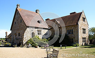 Abbey -Michelham Priory Stock Photo