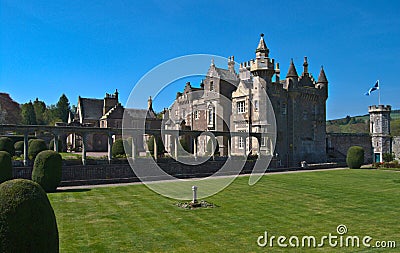 Abbotsford House Stock Photo