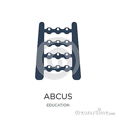 abcus icon in trendy design style. abcus icon isolated on white background. abcus vector icon simple and modern flat symbol for Vector Illustration