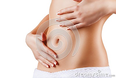 Abdomen Stock Photo