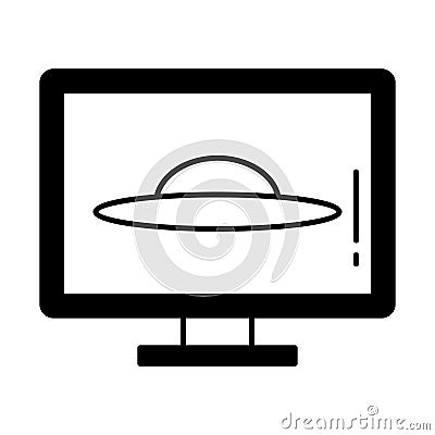 Abduction Glyph and Line mixing Vector icon which can easily modify or edit Vector Illustration