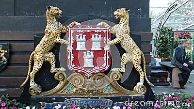 Aberdeen City Crest Editorial Stock Photo