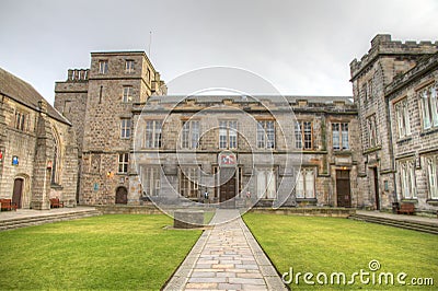 Aberdeen university Stock Photo