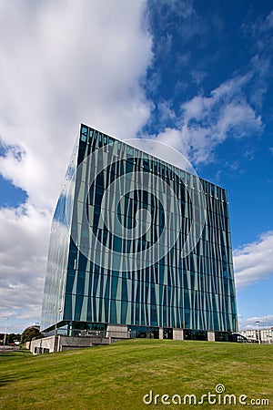 Aberdeen University Sir Duncan Rice Library, Aberdeenshire, Scotland Stock Photo